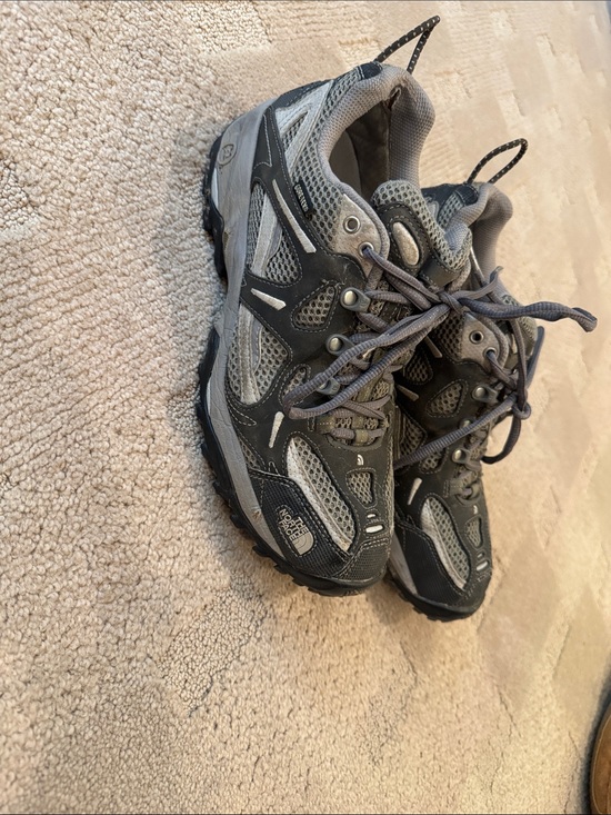 The North Face Gray and Black Trail Shoes Gore-Tex main image 9